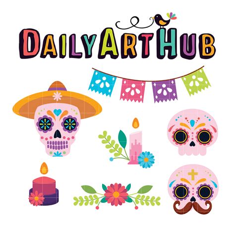 day of dead clipart